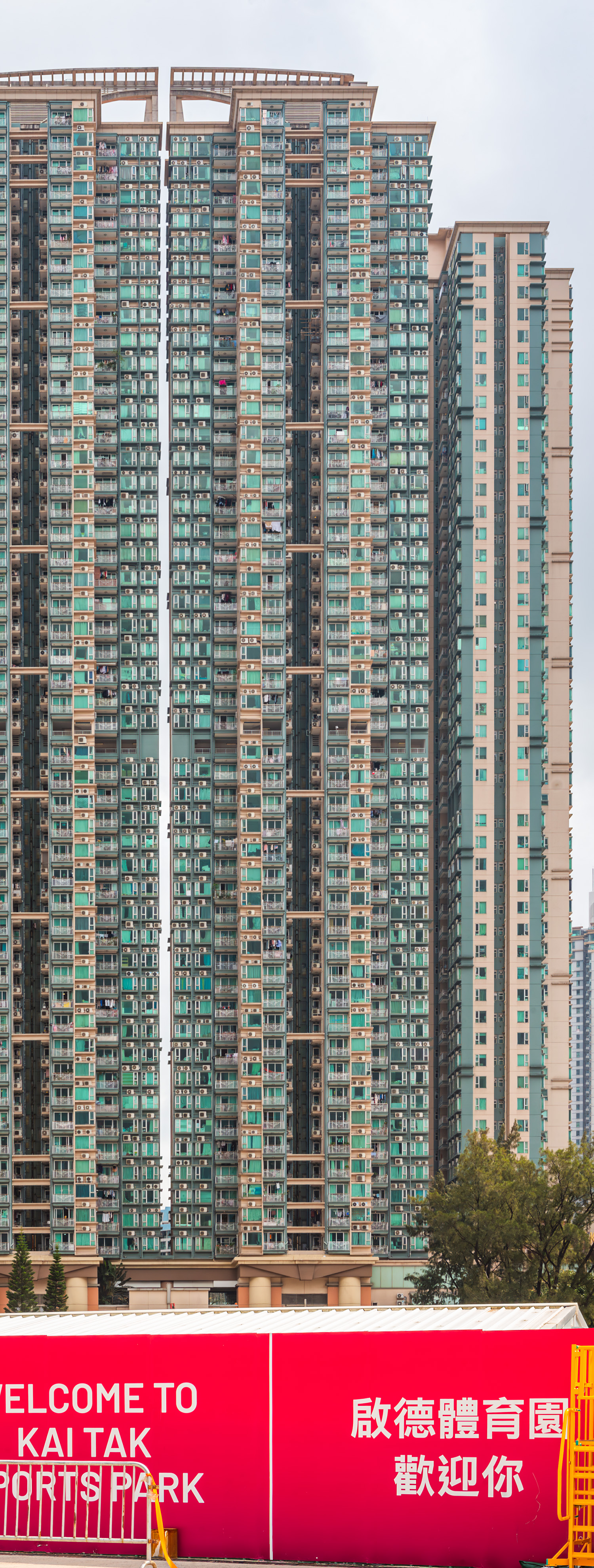 Sky Tower 3, Hong Kong - View from the north. © Mathias Beinling